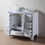 Thumbnail: 40" Grand Cheswick White Single Sink Vanity with Carrara Marble Top