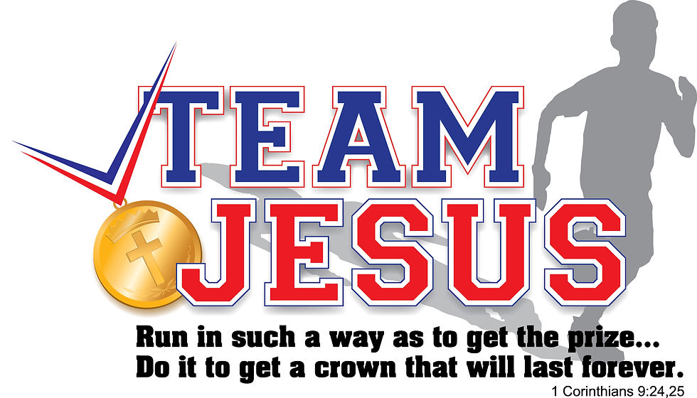VBS - Team Jesus - God's Champions Run With Their Faith! Go for the Crown!