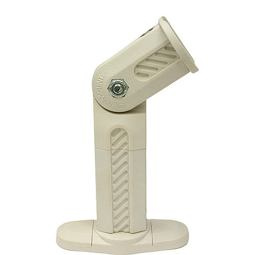 OmniMount AB2W Single Bookshelf Speaker Mount (White)