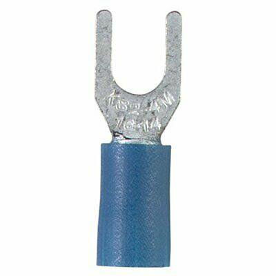 RadioShack #8 Insulated Crimp-on Spade Terminals (16-14 Gauge) 16 Pack