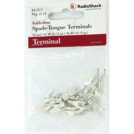 RadioShack Crimp-on Spade Tongues