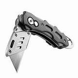 Nebo Folding Lock-Blade Utility Knife with Carabiner 5517