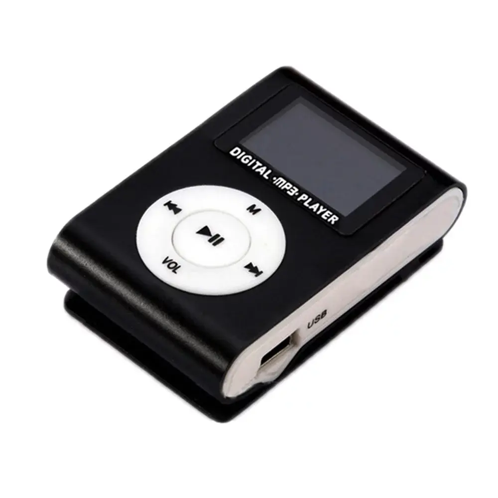 Mini MP3 Player- Black