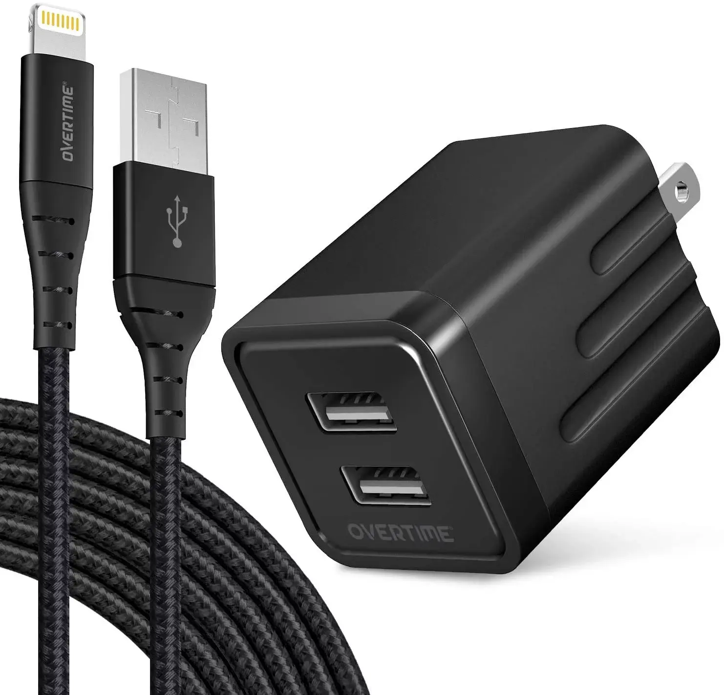 Lightning connector and Dual USB Charger