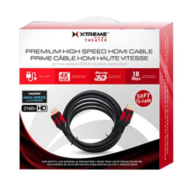 50 Ft. Premium High Speed HDMI Cable