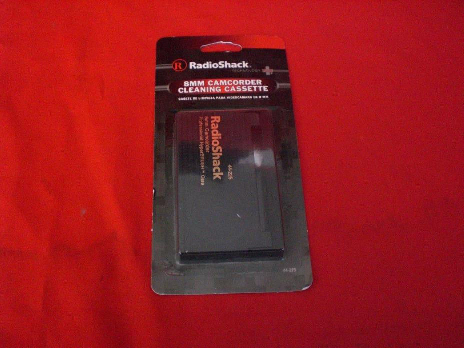 RadioShack 8mm Video Head Cleaning Cassette