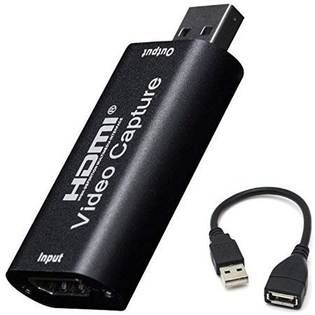 BlueAVS Audio Video Capture Cards HDMI to USB 1080p USB2.0 Record Via DSLR Camco