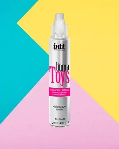Miniatura: Limpa Toys Chicle Intt 120ml – Higiene, Segurança e Um Toque de Doçura