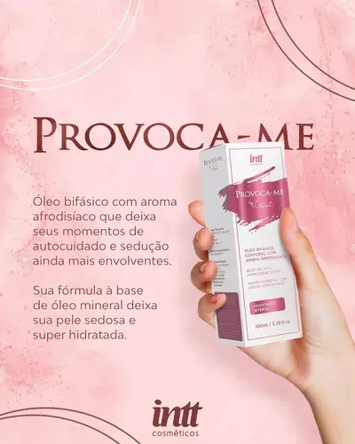 Miniatura: Óleo Afrodisíaco Provoca-me Bifásico Para Intimidade E Prazer