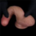 Miniatura: Pênis Dupla Densidade 18,5x3,7 cm Silicone Cock - LOVETOY