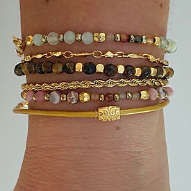 Bracelets perles et pierres naturelles