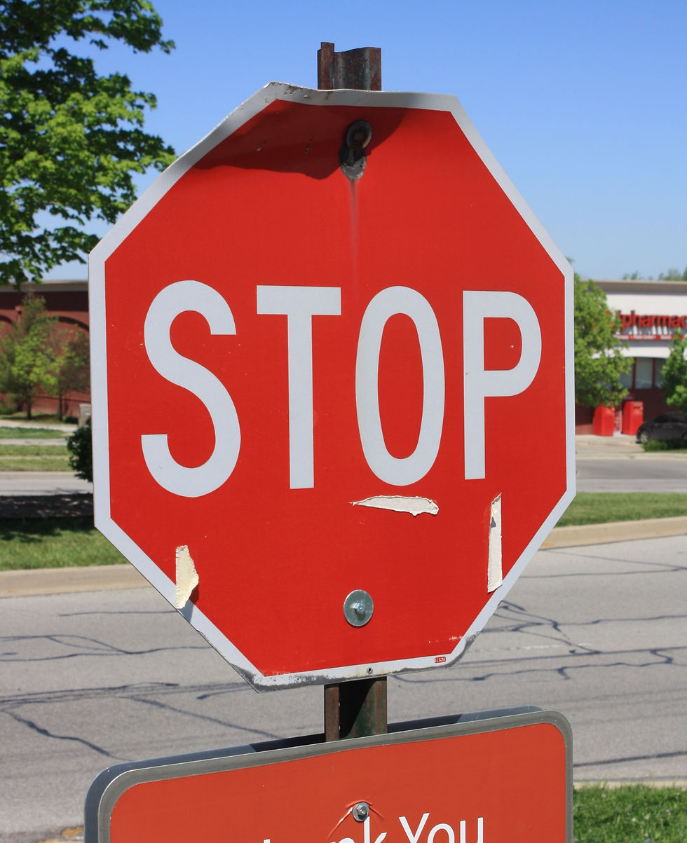Ugly Stop Sign