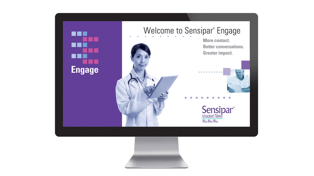 Amgen Engage drug information website 