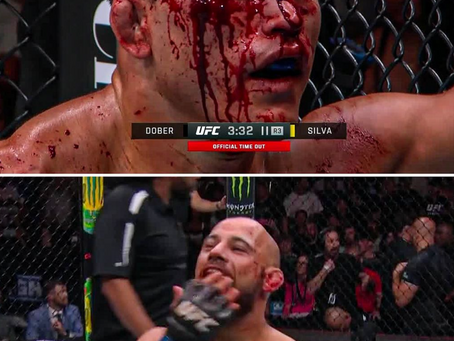 Le médecin de l'UFC est obligé d'arrêter le combat : Jean Silva remporte son combat face à Drew Dober