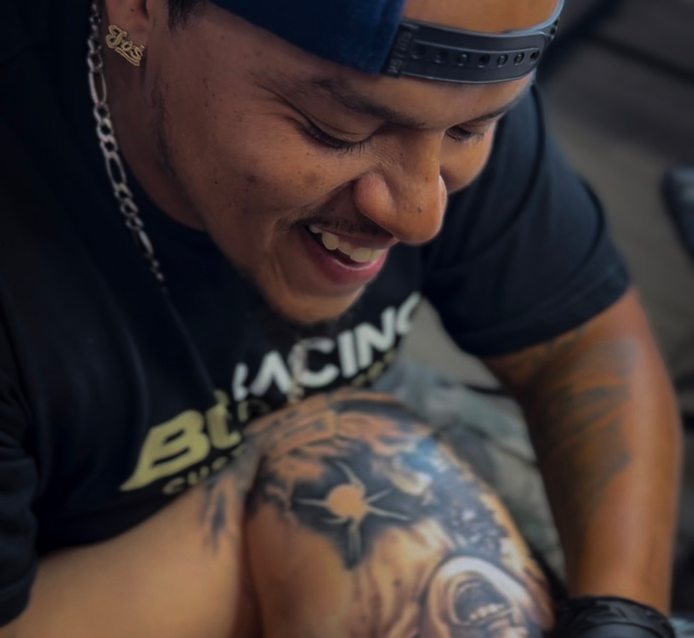 Custom tattoo by Orlando tattoo artist Josh Tattz