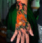 Pokemon Hand Tattoo