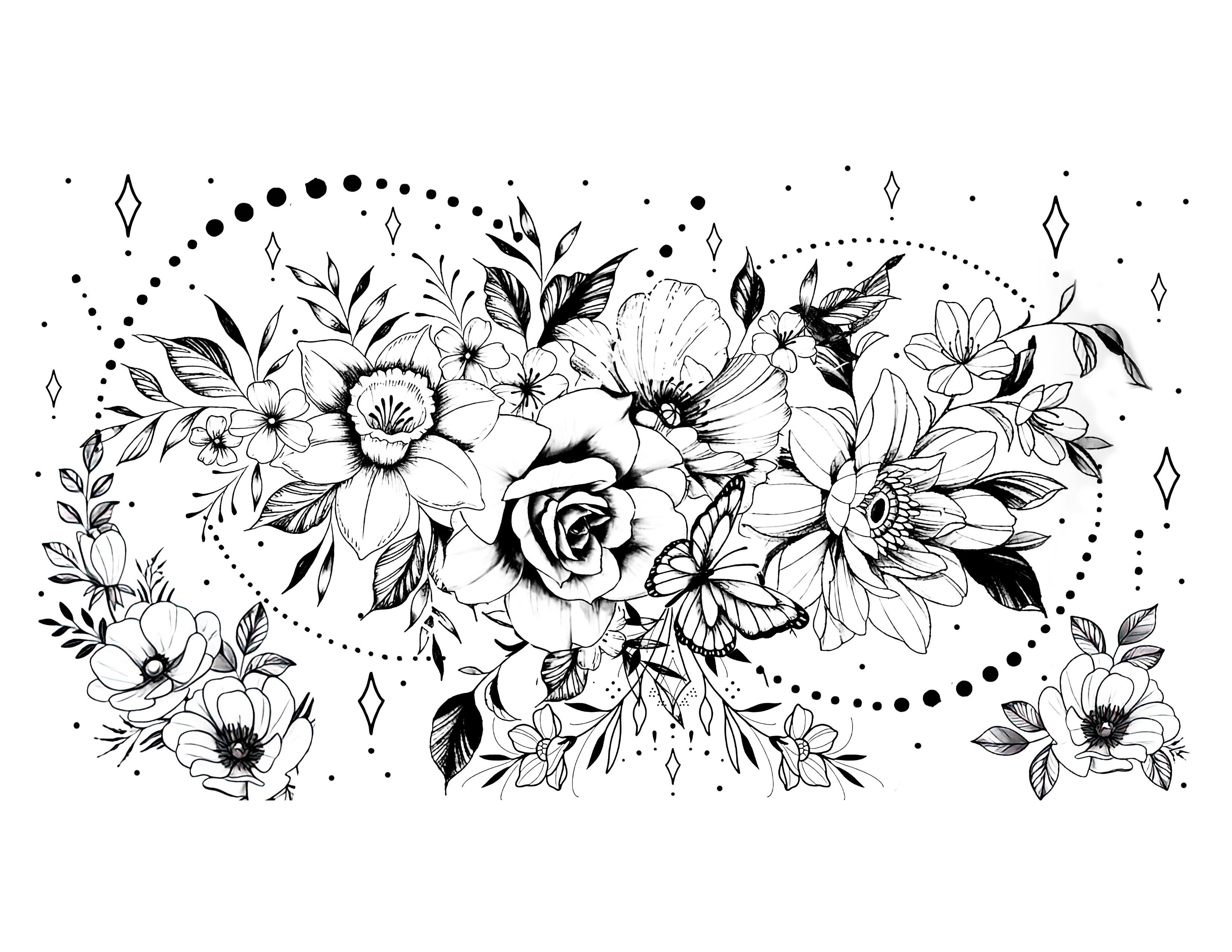 Abstract Flowers