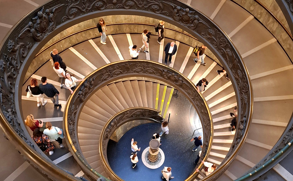 Spiral Staircase of Vatican Museum