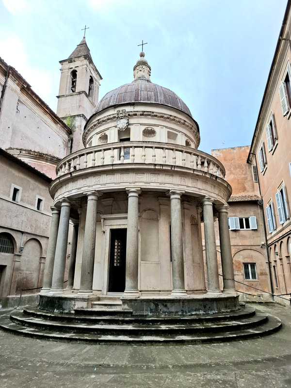 Tempietto 是小聖殿的意思,這是大師 Bramante 很著名的作品