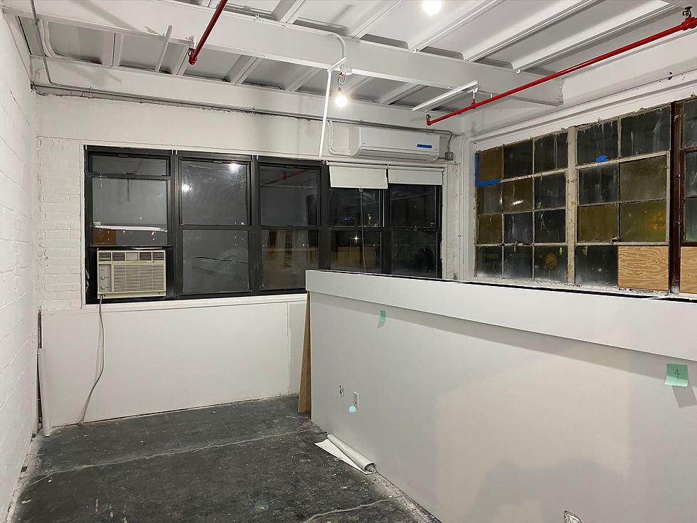 Mini-Split Unit Installed Above Windows