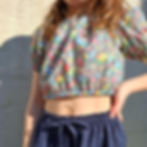 Miniature : Crop Top Lola Liberty Clare Rich - 10ans