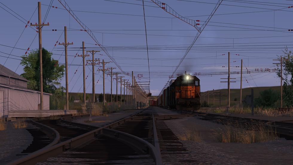 Miniatura: Milwaukee Road Coast Division : Beverly, WA - Kittita,WA