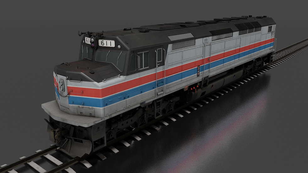 Miniatura: Amtrak SDP40F 500 / 600 ( #500-#649 )