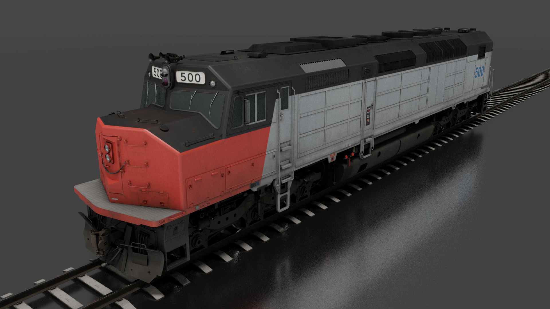 Amtrak SDP40F 500 / 600 ( #500-#649 )