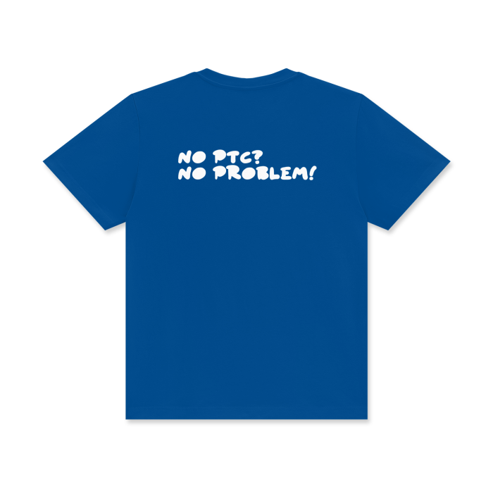 Miniatura: Flamerailzzz - Cotton Shirt ' No PTC ? No Problem ' ( White Logo )
