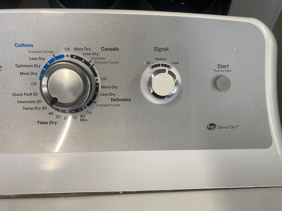 Thumbnail: Like New GE Dryer