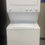 Thumbnail: Like New 27” STACKABLE  GE Washer and GAS Dryer