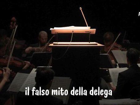 Il falso mito della delega