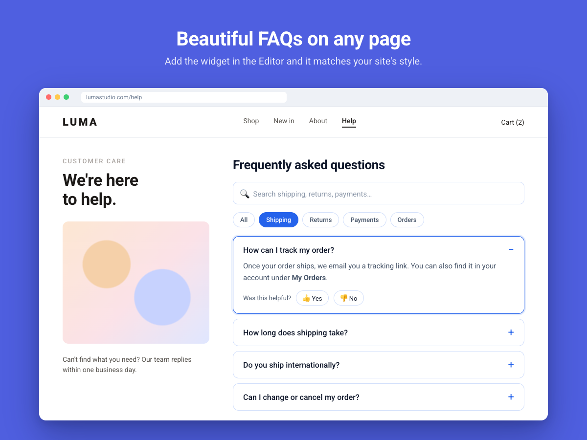 FAQ Studio screenshot 2