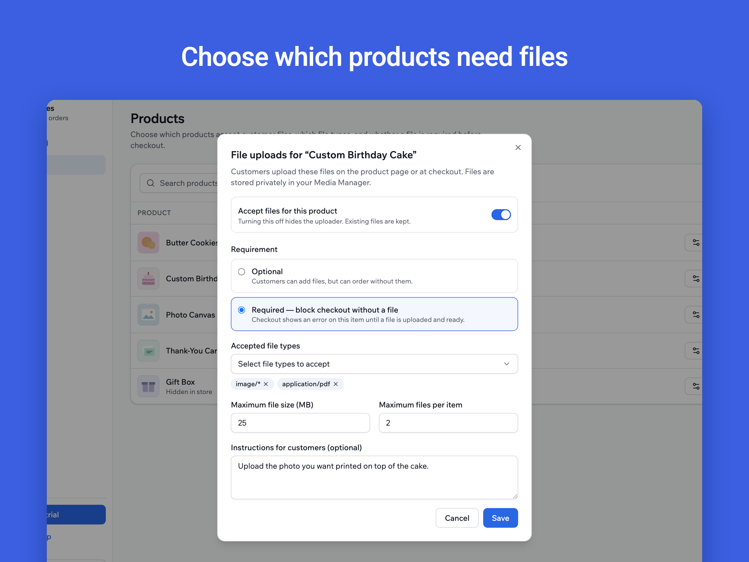 Store Order Files screenshot 3