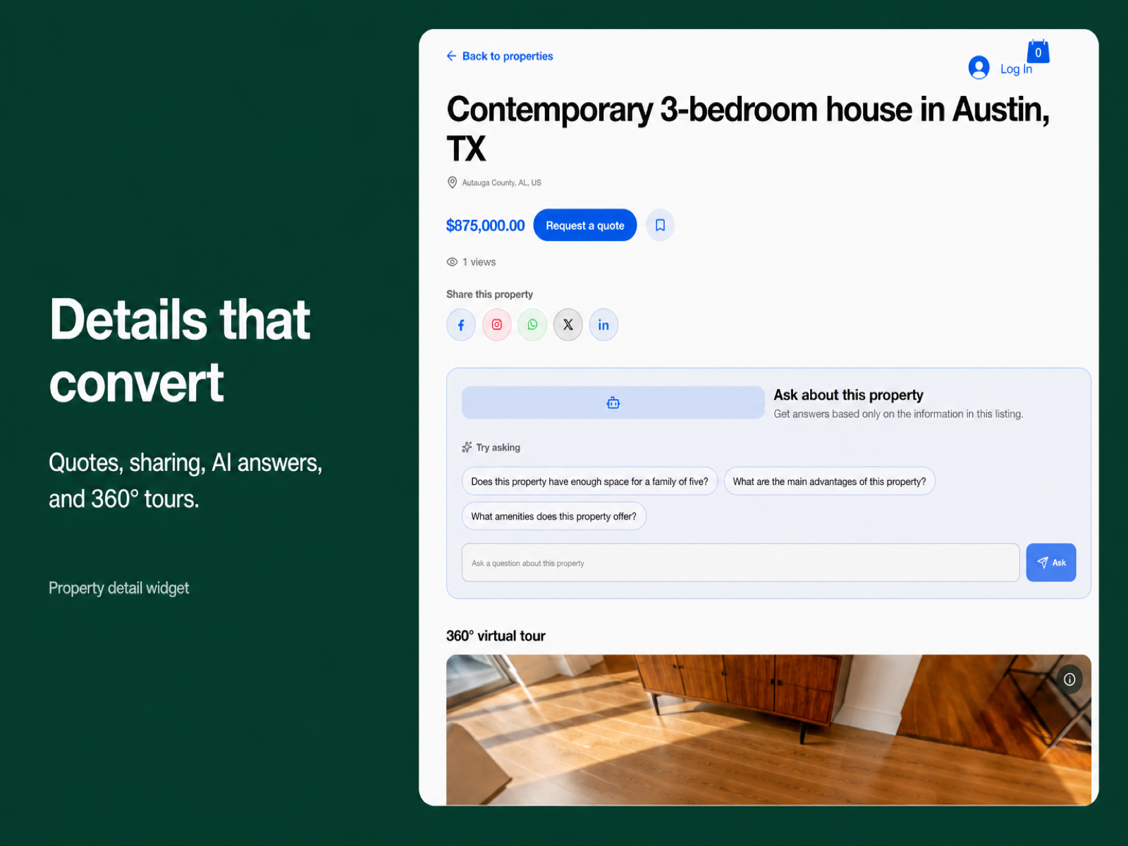 AI Real Estate Listings screenshot 2
