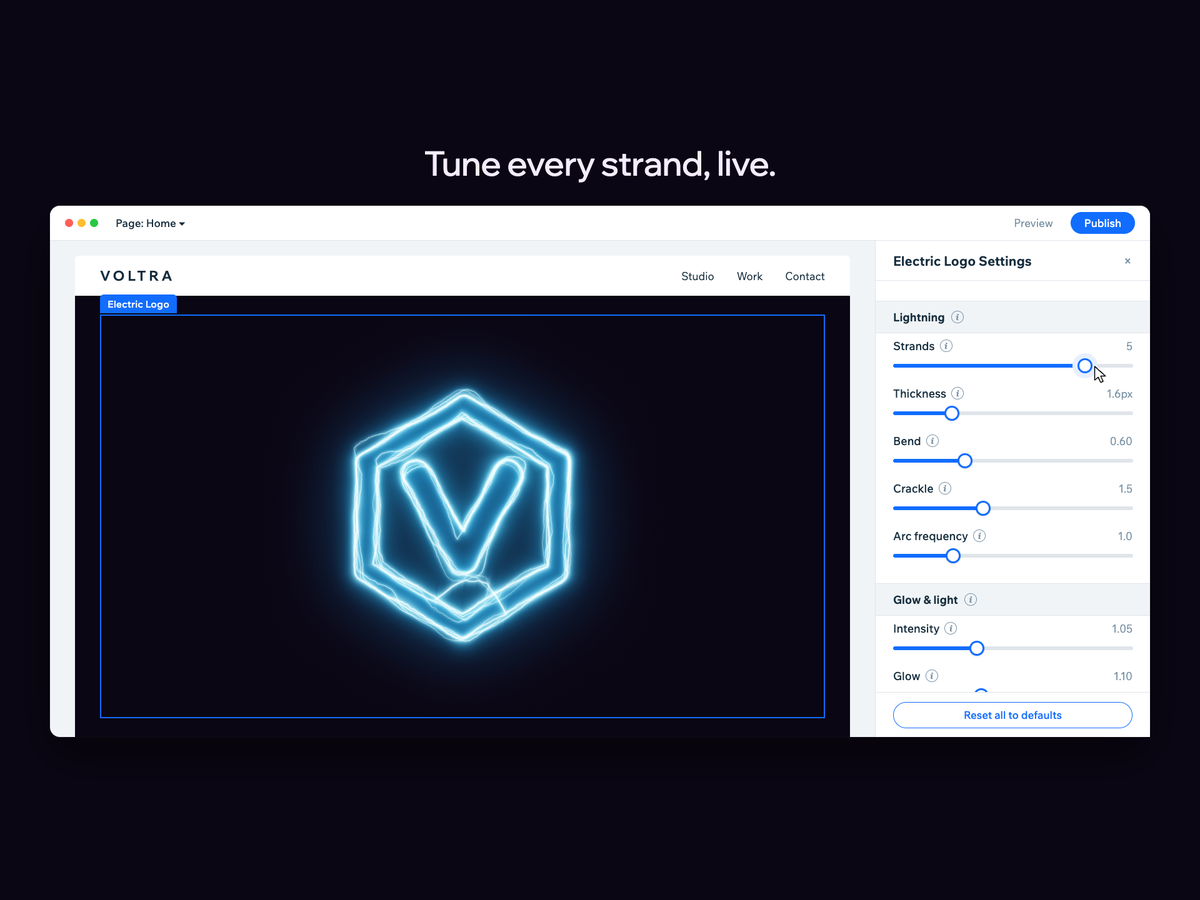 Glowing Logo screenshot 3