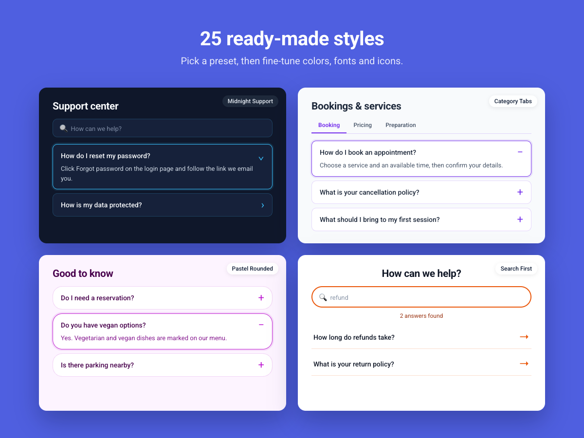 FAQ Studio screenshot 3
