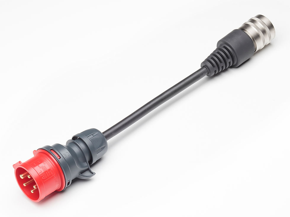 Miniaturbild: JUICE BOOSTER 2 (EV Set) inkl. 4 Adapter: CEE32, CEE16, Typ 2 und JUICE CELSIUS