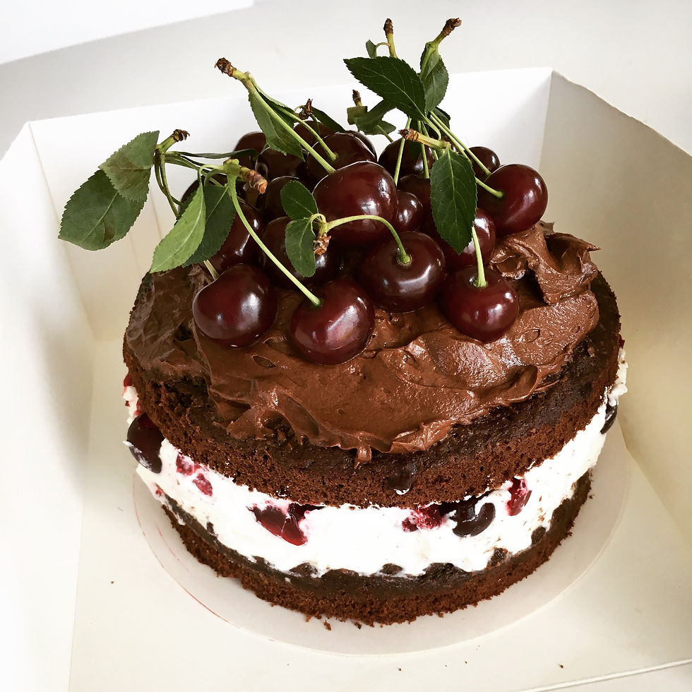 Miniatura: Tort Czarny Las (Schwarzwald)