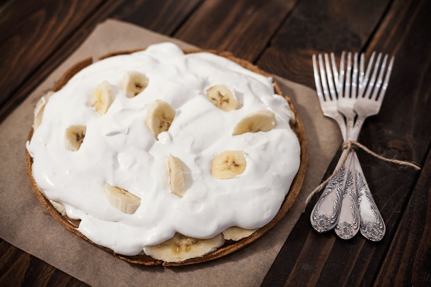 Banoffie Pie cast bananowe z krowką na zamówienie dostawa Trójmiasto Gdańsk Sopot Gdynia