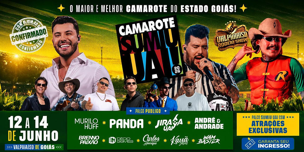 Rodeio show em Valparaiso de goiás, varias bandas