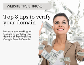 Google Search Console: Tips to verify your domain property