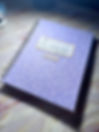 Purple Floral and Peach Thread Hardcover Workbook Front Cover.jpg
