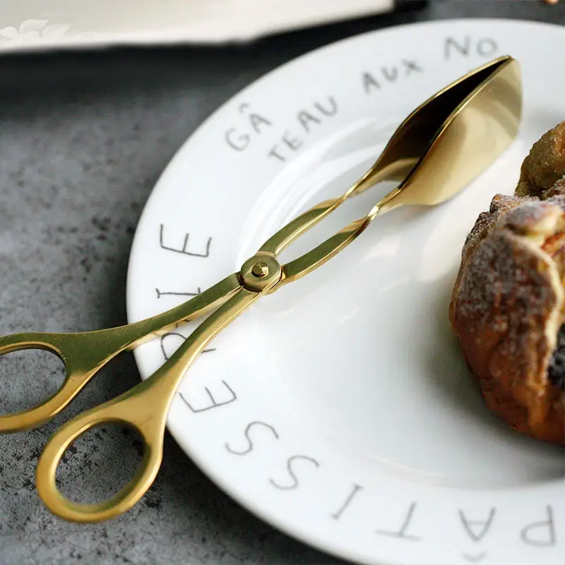 Thumbnail: Stainless Steel Food Tongs, Non-Stick Serving Tong, Anti Heat