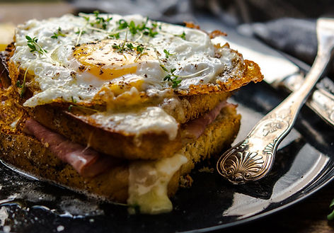 Æg og Bacon Sandwich