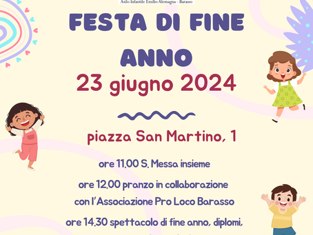 Festa di fine anno 2023-2024