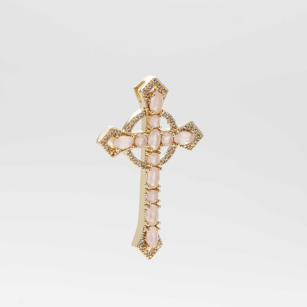 Miniatura: MY 24448-MATE - D Cruz Circonias 4.3 Cms MATE