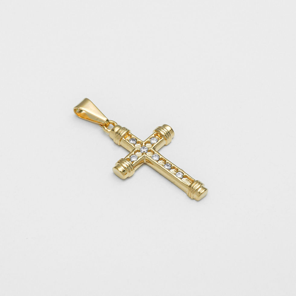 Miniatura: MY 23131 - D Cruz 2 Cms Circonias x 7