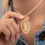 Miniatura: 22146-CRISTAL - D Virgen Guadalupe Swarovski