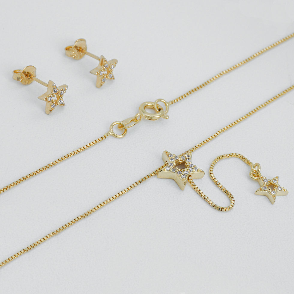 Miniatura: MY 71775-CRISTAL - Conjunto Estrella 45 Cms Cristal
